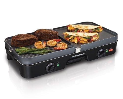 Hamilton Beach 38546 3-in-1 Grill/Griddle