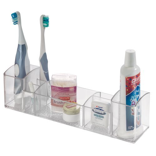 InterDesign Med+ Organizer,  12-Inch Multi-Level, Clear