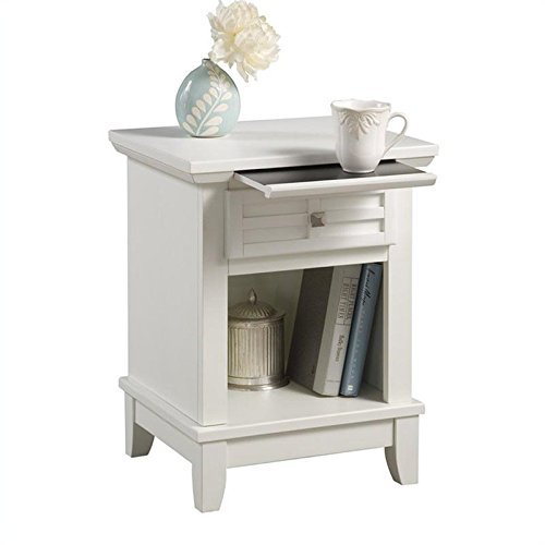 Home Styles 5182-42 Arts and Crafts Night Stand, White Finish