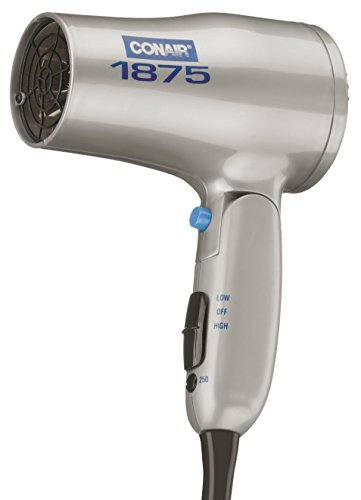 Conair 1875 Watt Dual Voltage Folding Handle Hair Dryer