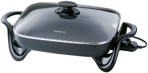 Presto 06852 16-Inch Electric Skillet with Glass Cover
