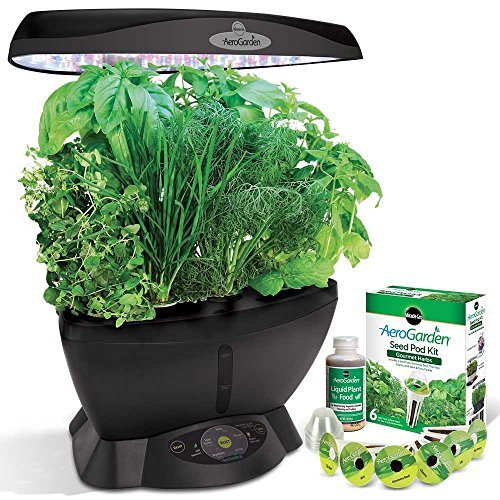 Miracle-Gro AeroGarden 6 LED with Gourmet Herb Seed Pod Kit