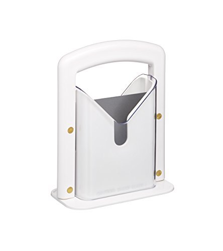 Hoan Bagel Guillotine Slicer, White
