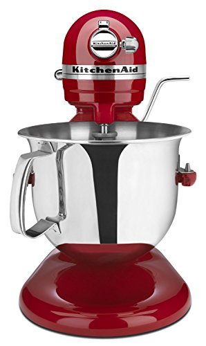 KitchenAid KSM6573CER 6-Qt. Professional 6000 HD Bowl-Lift Stand Mixer, Empire Red