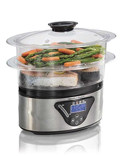 Hamilton Beach Digital Steamer – 5.5 Quart (37530A)