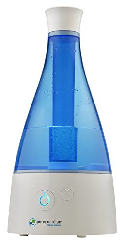 PureGuardian 4.5L Output per Day Ultrasonic Cool Mist Humidifier, Baby Room, Nursery Humidifier, Portable Humidifier, Travel Humidifier, Small Humidifier, Desk Humidifier, Pure Guardian H940