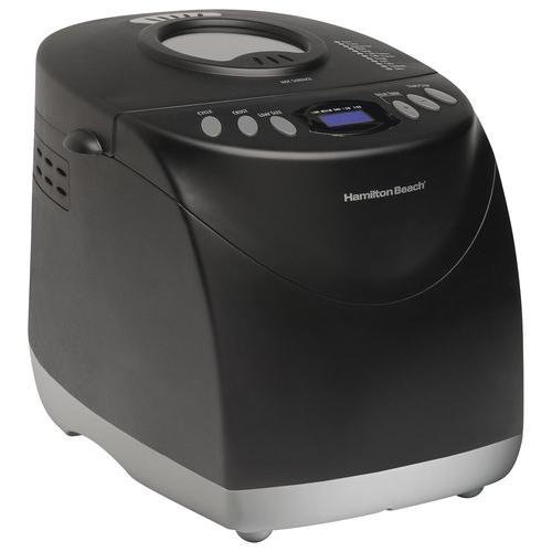 Hamilton Beach Programmable Bread Machine, 2-Pound Bread Maker with Gluten-Free Setting (29882)