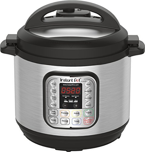 Instant Pot IP-DUO80 7-in-1 Programmable Electric Pressure Cooker, 8 Qt