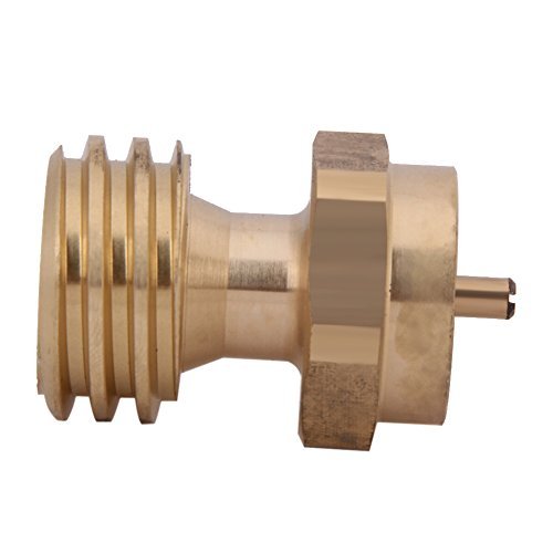 Alloet BBQ Grill Conversion Adapter Saver 1lb Propane Tank Refill Cook Backup