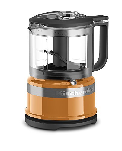 KitchenAid KFC3516TG 3.5 Cup Mini Food Processor, Tangerine