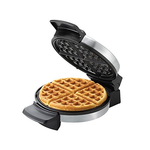 BLACK+DECKER Belgian Waffle Maker, Stainless Steel, WMB500
