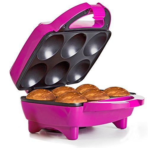 Holstein Housewares HF-09013M Fun Cupcake Maker – Magenta