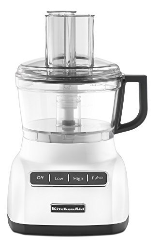 KitchenAid RKFP0711WH 7-Cup Food Processor – White (Certified Refurbished)
