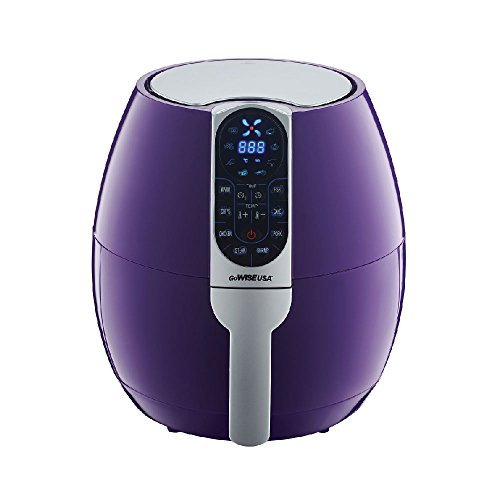 GoWISE USA 3.7-Quart Air Fryer (Plum)