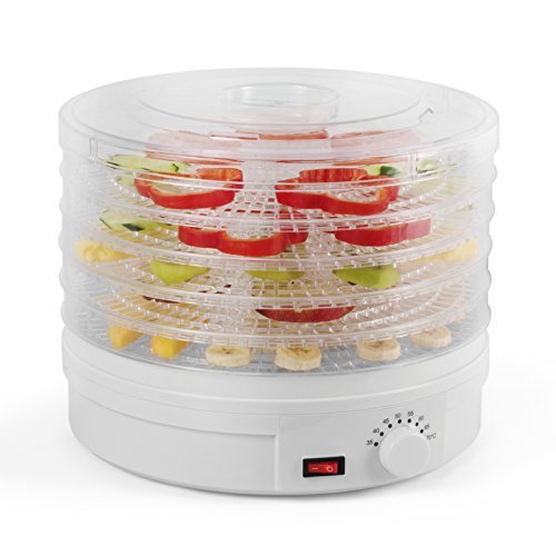 Westinghouse Food Dehydrator | Beef Jerky Maker | Food Preservation Device | Food Dehydration Machine | Dried Fruits and Vegetables Maker | Countertop Small Kitchen Appliance | WFD101W
