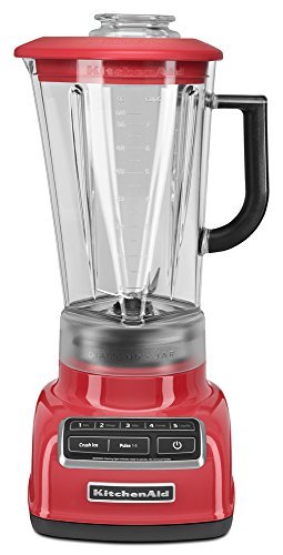 KitchenAid KSB1575WM 5-Speed Diamond Blender with 60-Ounce BPA-Free Pitcher – Watermelon