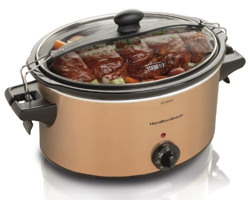 Hamilton Beach 33264 Stay or Go 6-Quart Slow Cooker