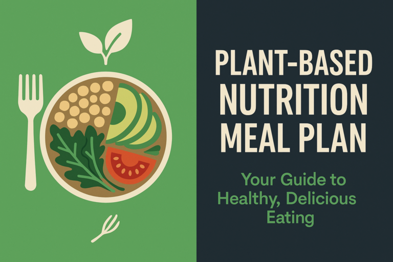 PlantBased Nutrition Meal Plan: Your Guide to Healthy, Delicious Eating