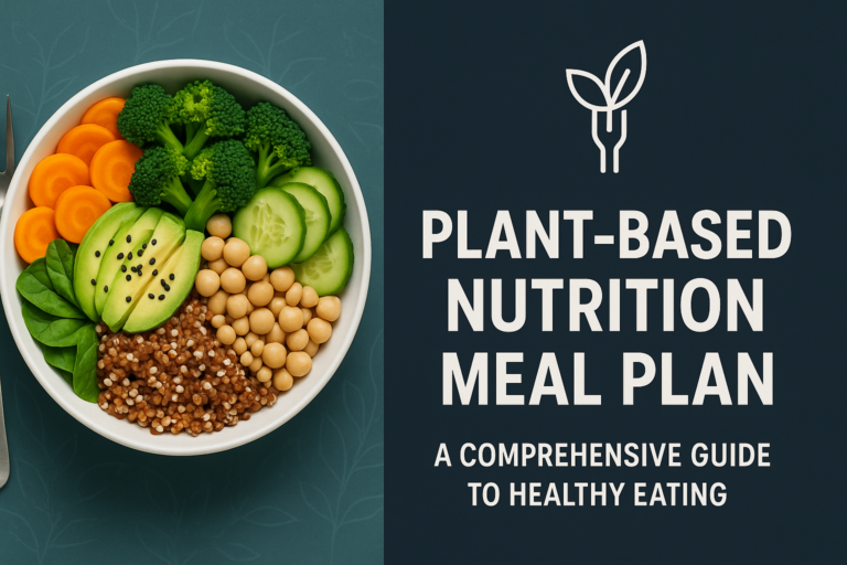 PlantBased Nutrition Meal Plan: A Comprehensive Guide to Healthy Eating